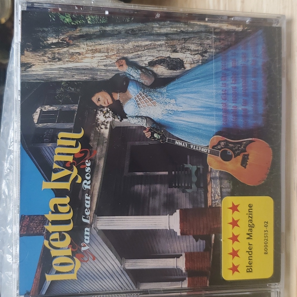 Loretta Lynn Van Lear Rose Music CD NEW old stock RARE PROMO